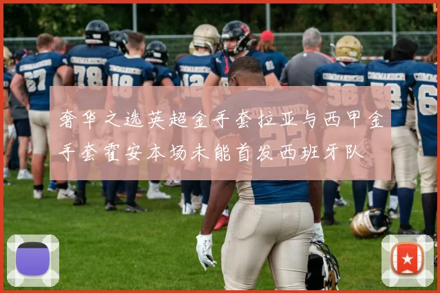 奢华之选英超金手套拉亚与西甲金手套霍安本场未能首发西班牙队